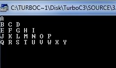 c++ program to print patterns