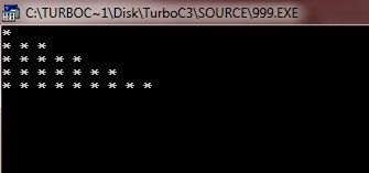 print pattern in C++ Programming