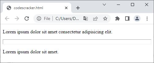 html horizontal line change thickness example