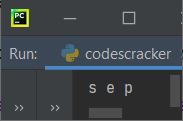 use of sep parameter in python